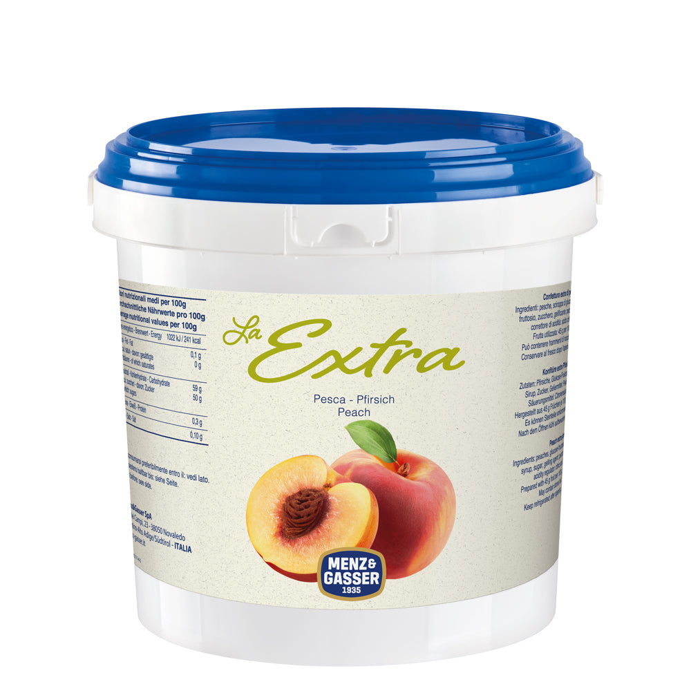 Menz & Gasser - Marmellata Extra alla pesca 3kg
