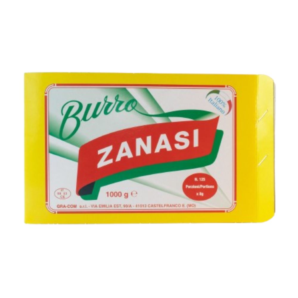 Zanasi - Burro Hotel 8g confezione da 125 Pezzi (1kg)