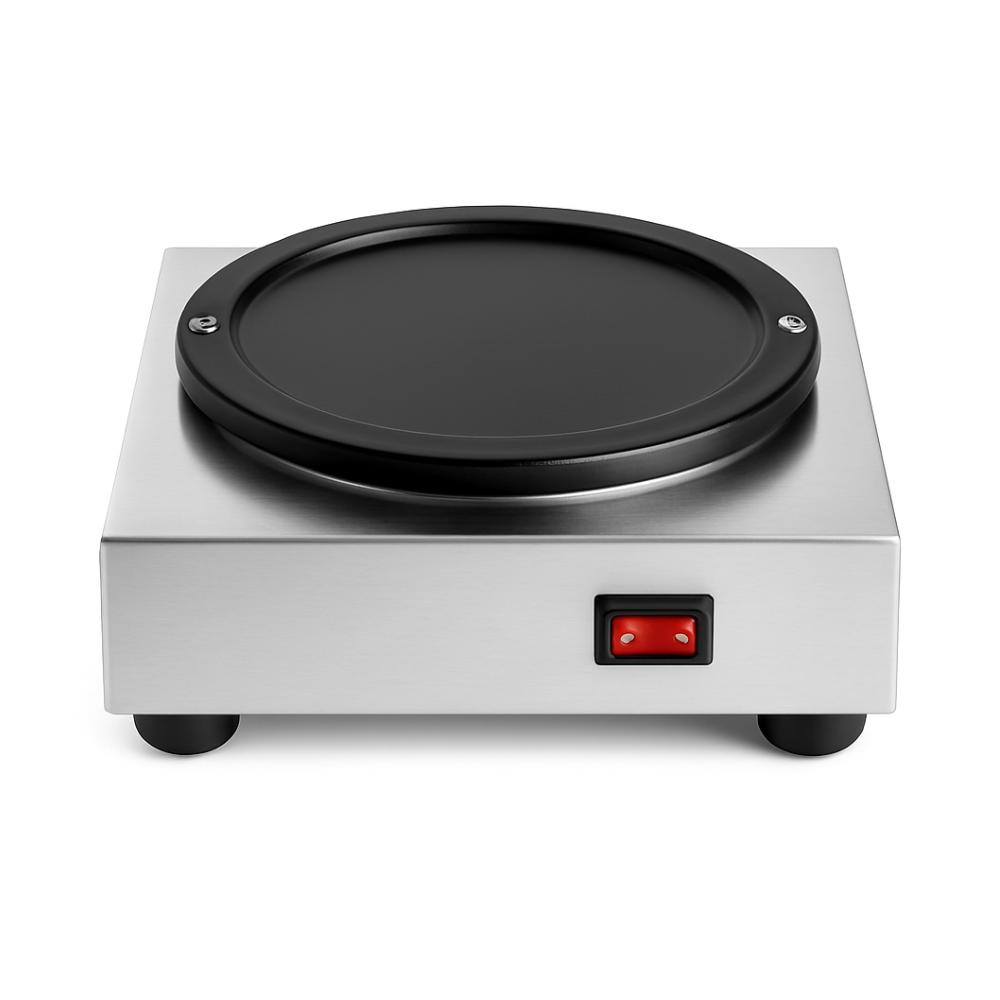 Piastra riscaldante per 1 caffettiera o teiera Ø 174 mm - 60 Watt