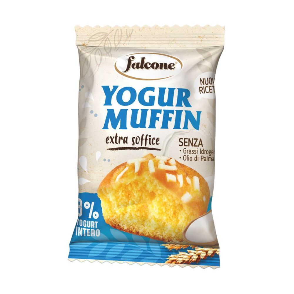 Falcone - Muffin allo Yogurt 50gr confezione da 30 pezzi