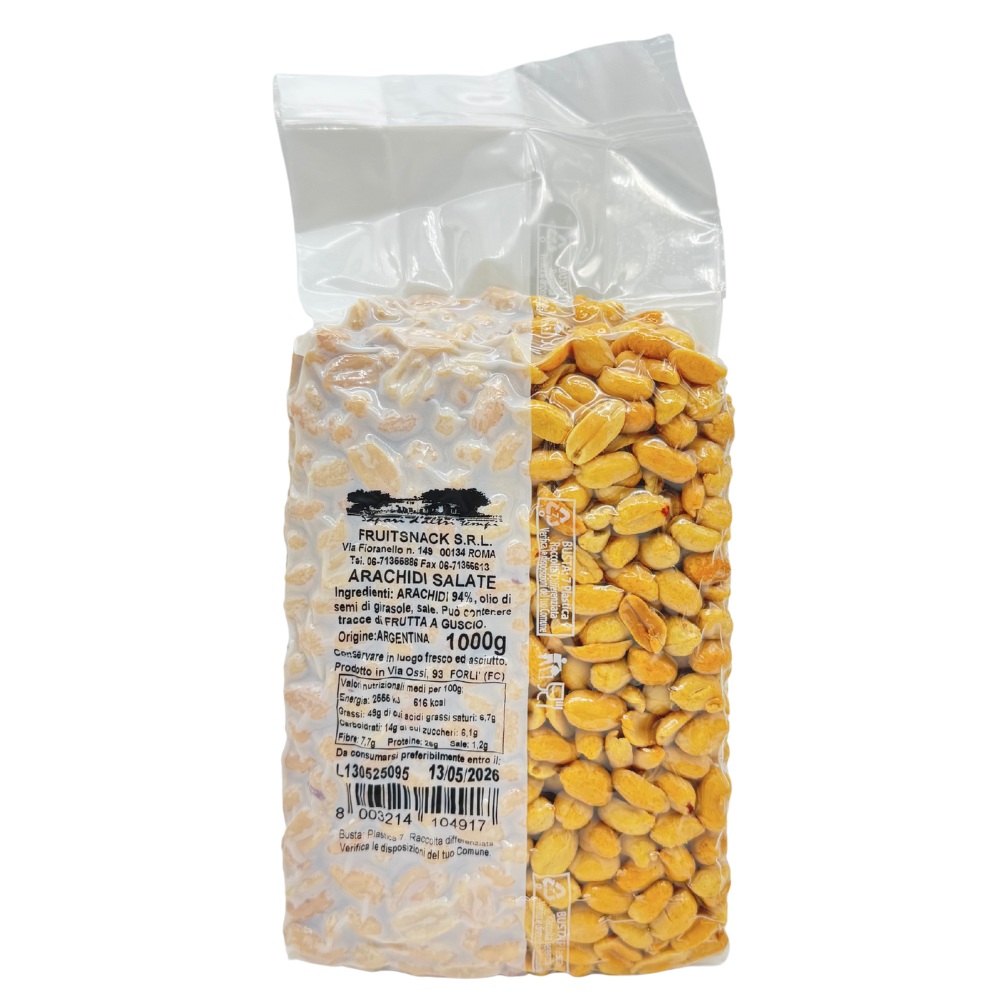 Fruit Snack - Arachidi Salate sottovuoto 1kg