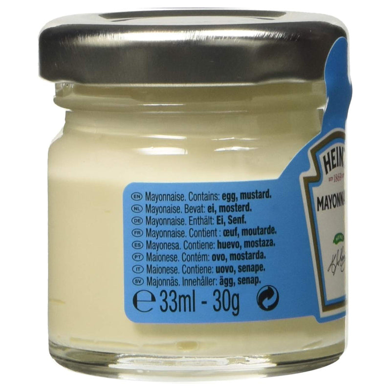 Heinz – Maionese in 80 monodosi in vetro da 30gr