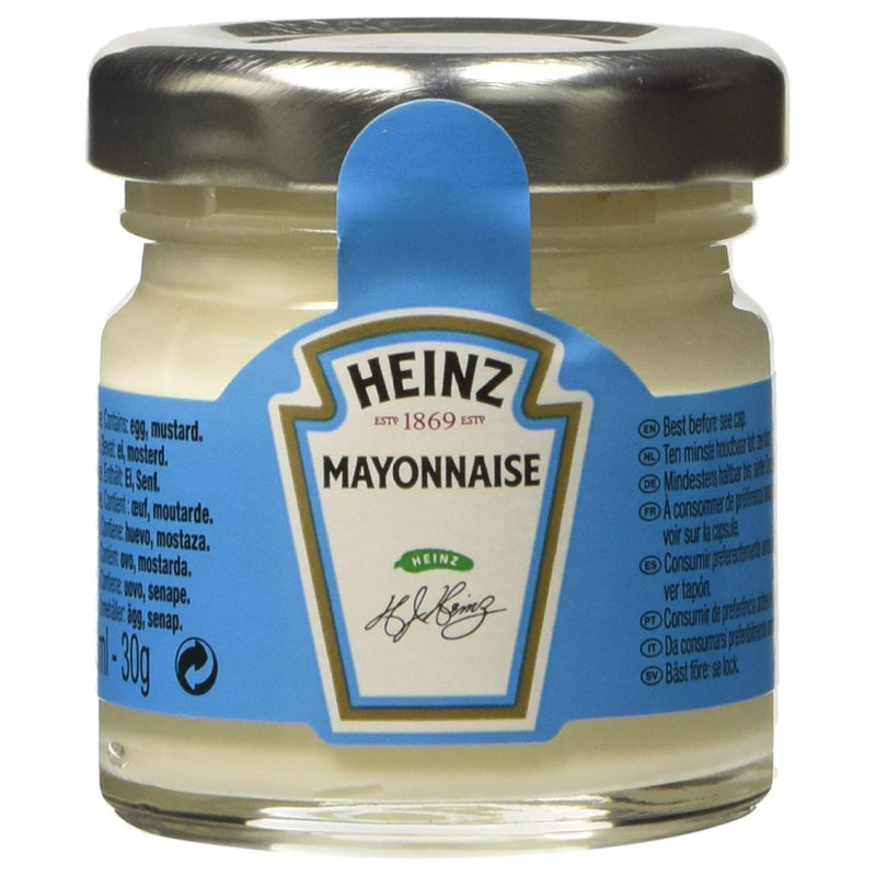Heinz – Maionese in 80 monodosi in vetro da 30gr