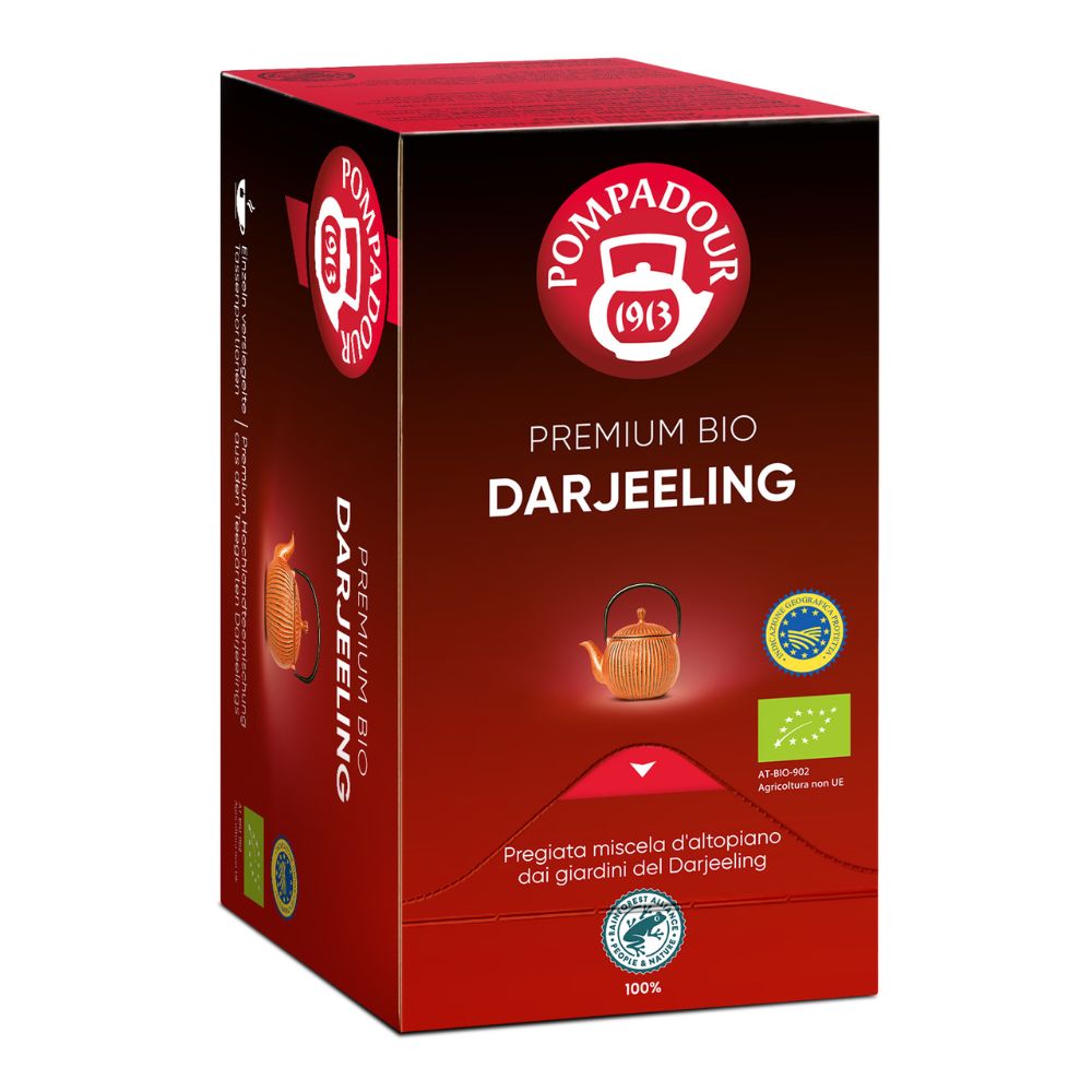 Pompadour - Infuso Darjeling BIO 20 filtri