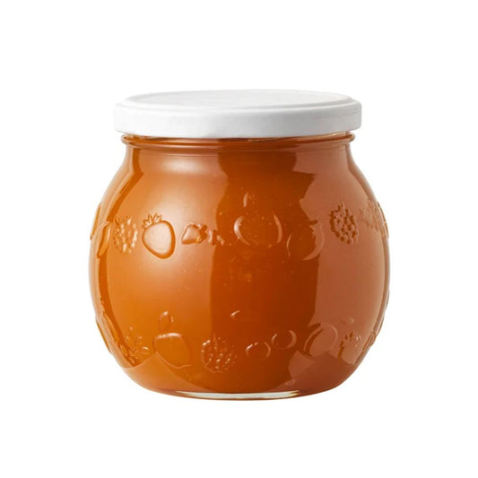 Menz & Gasser - Confettura Jam in Jar Extra di Pesca in vasetto 620g confezione da 6 pezzi