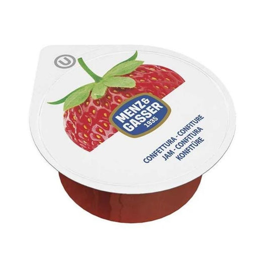 Menz & Gasser - Confettura alla fragola 25gr per 100 porzioni