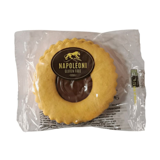 Napoleoni - Occhi di bue Gianduia 80gr Gluten Free confezione da 12 pezzi