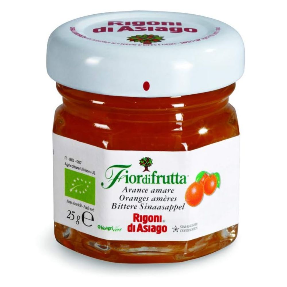 Rigoni di Asiago - Confettura alle arance amare BIO in vetro - 24 vasetti da 25gr