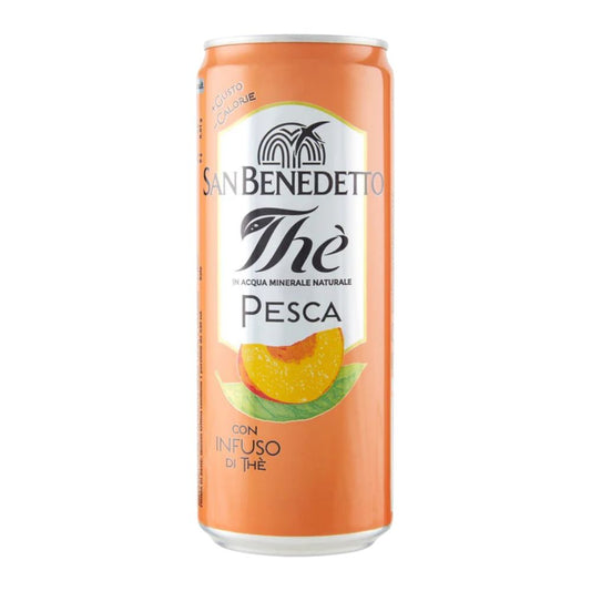 San Benedetto - Thè alla pesca in lattina 330ml x 24 lattine