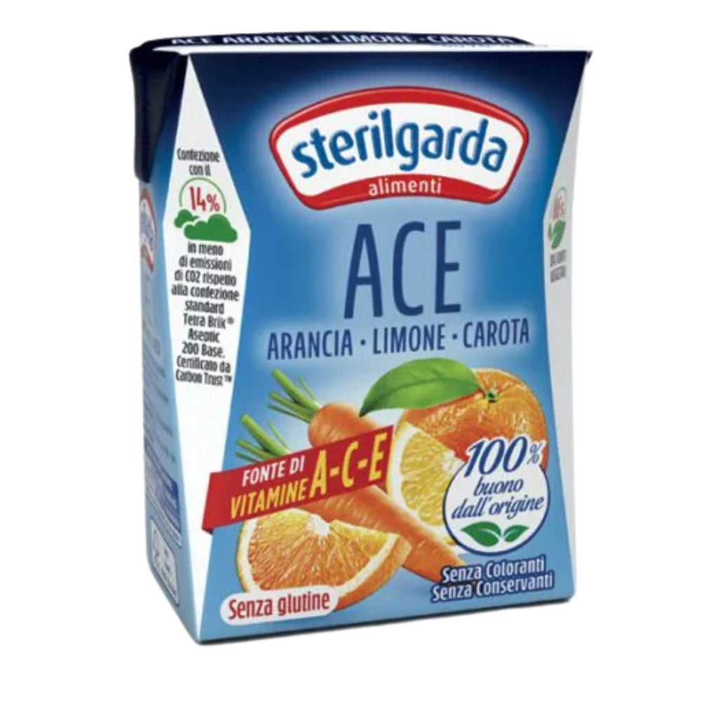 Sterilgarda - Succo ACE in brick 200ml confezione da 24 pezzi