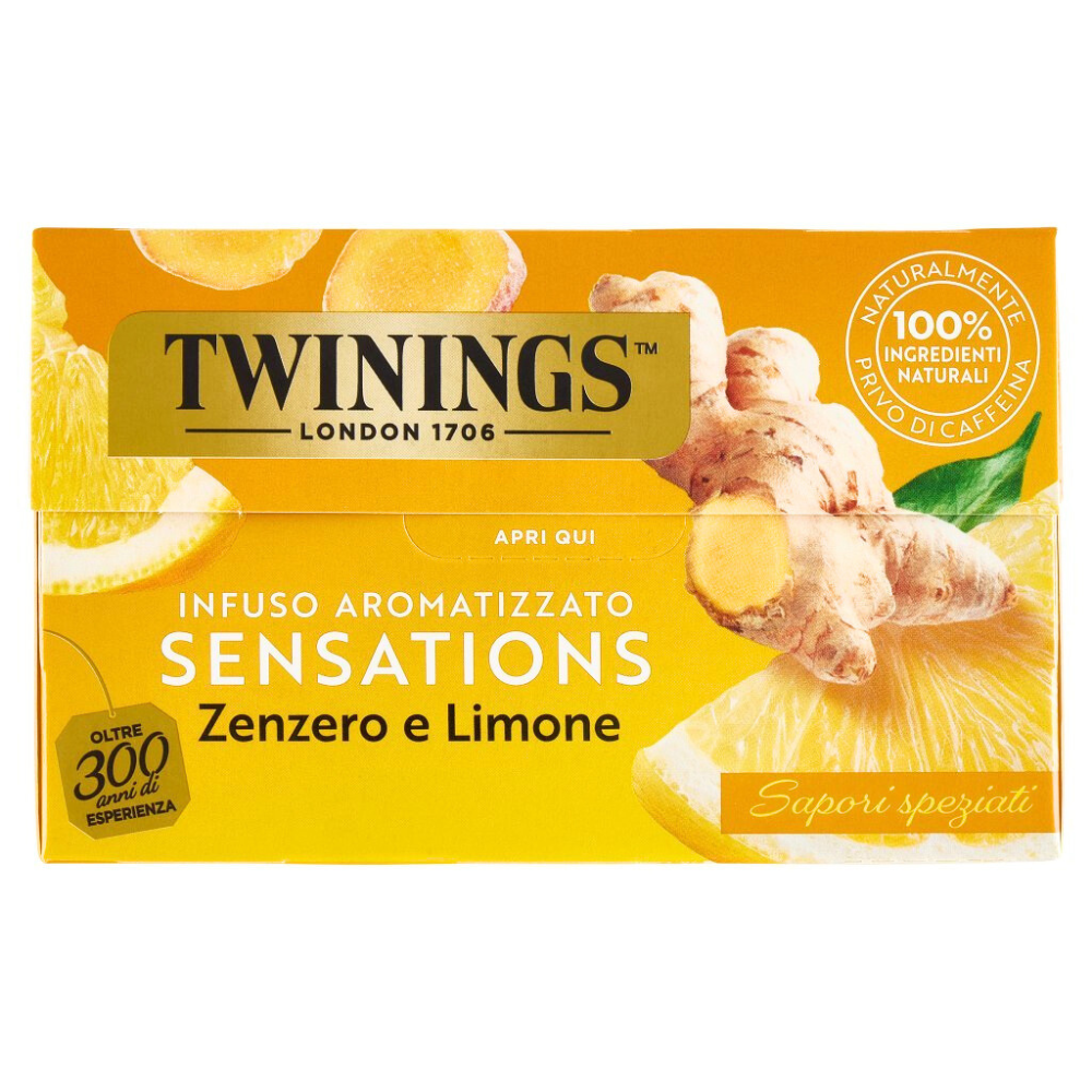 Twinings - Tè zenzero e limone 20 filtri