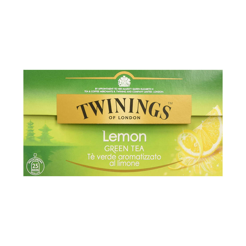 Twinings - Tè verde aromatizzato al limone 25 bustine