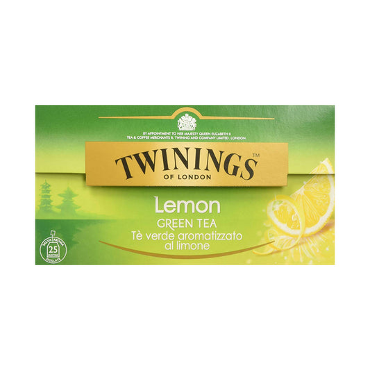 Twinings - Tè verde aromatizzato al limone 25 bustine