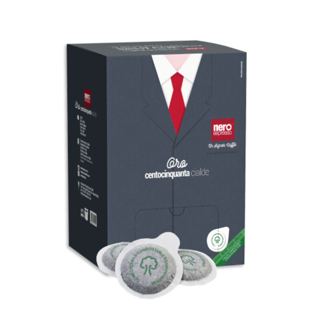 Nero Espresso - 150 cialde signor caffè miscela Oro