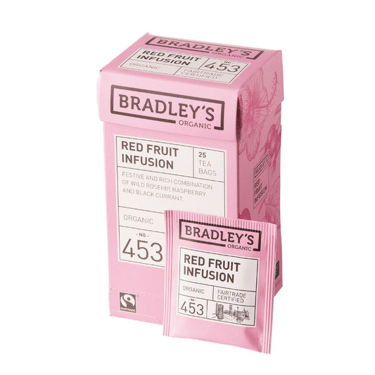 Bradley's - Infuso Frutti Rossi Organic No.453 Bio confezione da 25 bustine
