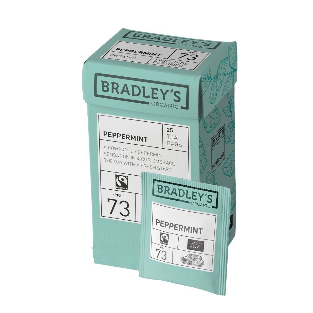 Bradley's - Infuso Menta Piperita Organic No.73 Bio confezione da 25 bustine