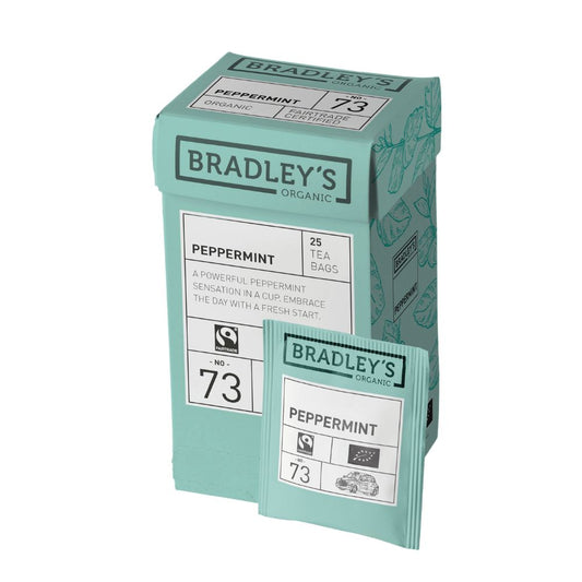 Bradley's - Infuso Menta Piperita Organic No.73 Bio confezione da 25 bustine