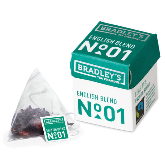 Bradley's - Tè English Blend Piramidale No.1 Bio confezione da 30 bustine