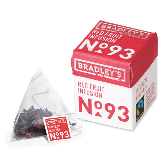 Bradley's - Infuso Piramidale Frutti Rossi No.93 Bio confezione da 30 bustine