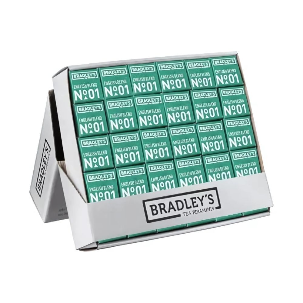 Bradley's - Tè English Blend Piramidale No.1 Bio confezione da 30 bustine