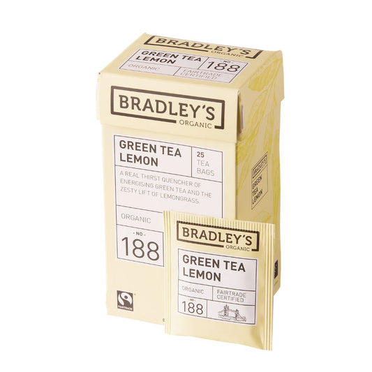 Bradley's - Tè Verde Limone Organic No.188 Bio confezione da 25 bustine