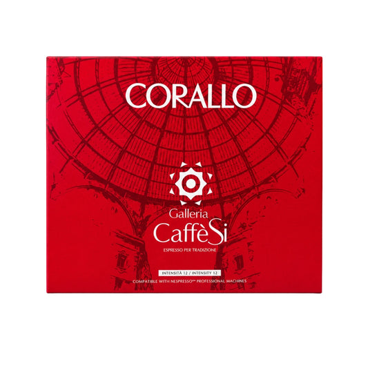 CaffèSi - caffè in cialde Corallo Rosso compatibili Nespresso Professional 300 pezzi