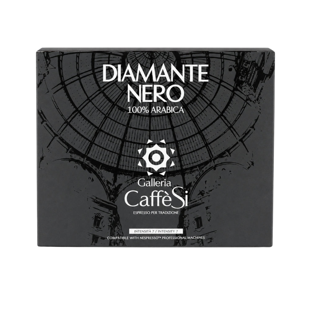 CaffèSi - caffè in cialde Diamante Nero compatibili Nespresso Professional 300 pezzi