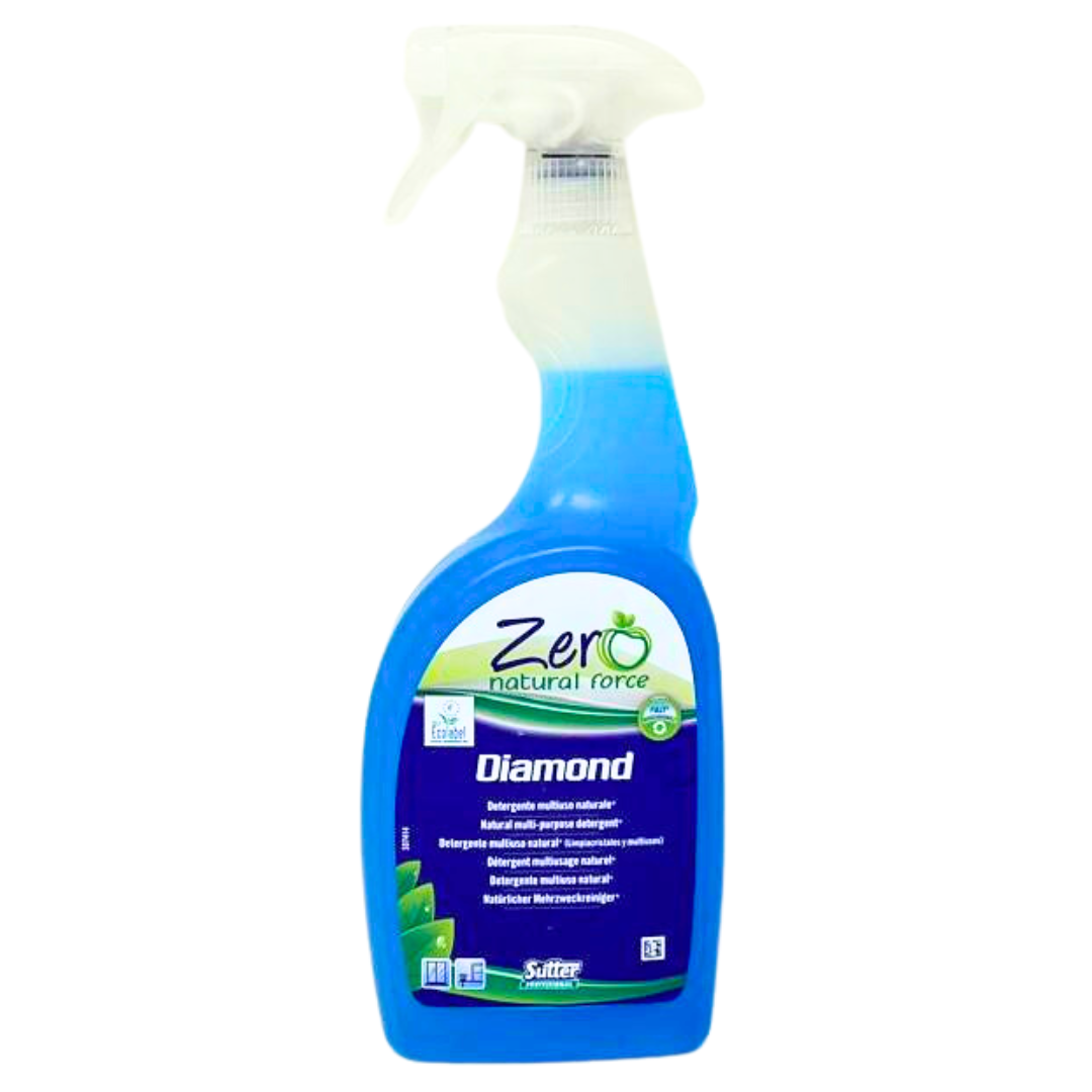 Sutter - Detergente naturale multiuso Diamond 12 flaconi da 750 ML