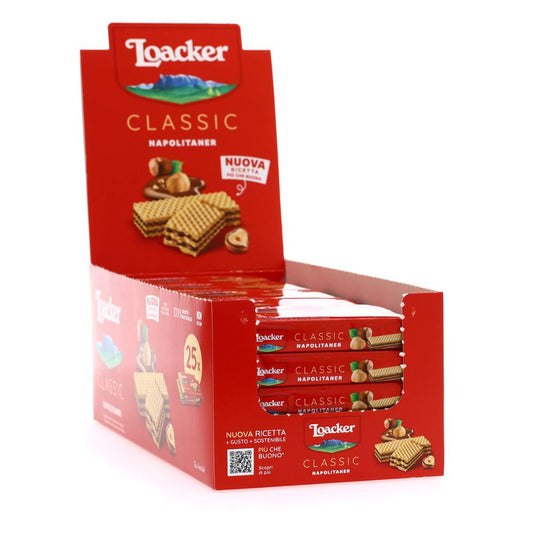 Loacker - Wafer Napolitaner classic 25 confezioni da 45gr