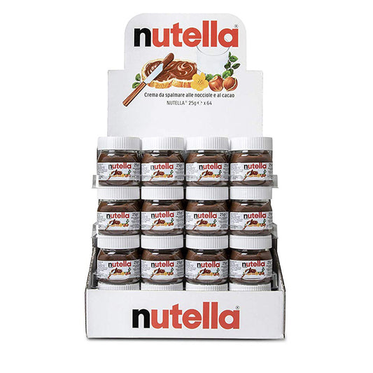 Nutella - Crema Spalmabile alle Nocciole e Cacao 64 vasetti da 25 gr