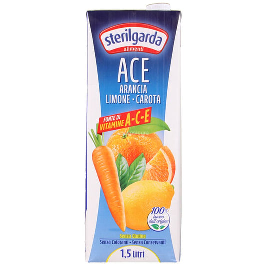 Sterilgarda - Succo ACE in brick con tappo 1,5L confezione da 8 pezzi