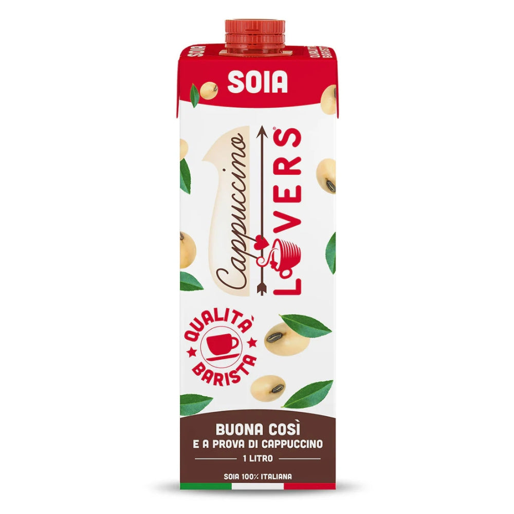 Lovers - Bevanda UHT a base di soia 1lt per 12 confezioni