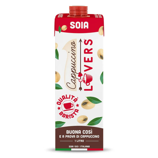Lovers - Bevanda UHT a base di soia 1lt per 12 confezioni