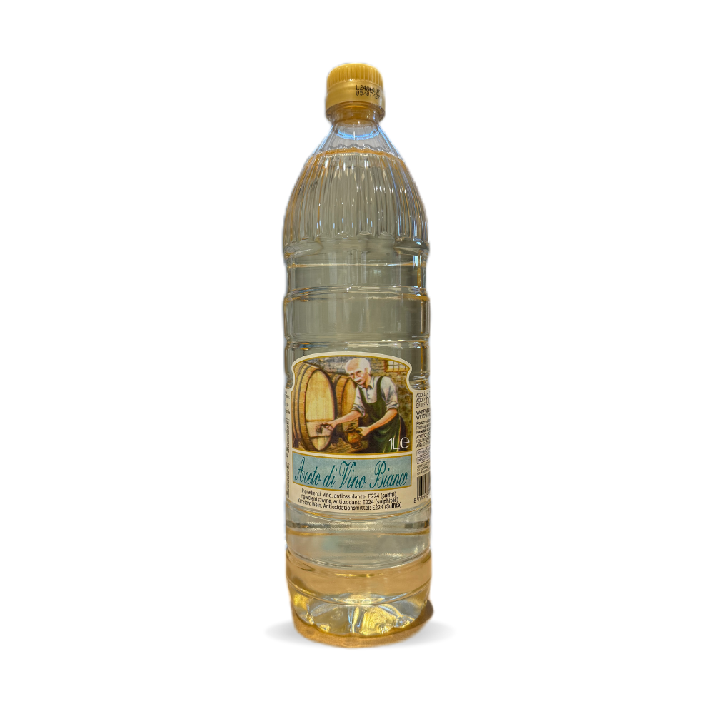 Aceto di vino bianco 12 bottiglie da 1lt