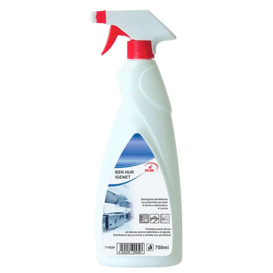 Ben Hur - Gel igienizzante Igenet 750 ml confezione da 12 pezzi