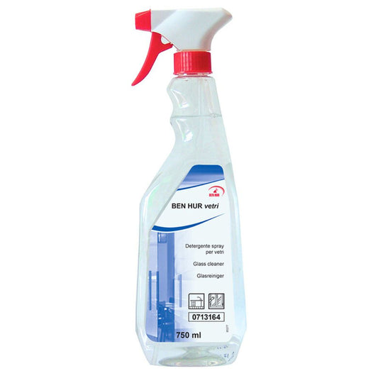Ben Hur - Multiuso Detergente per vetri e cristalli 750 ml confezione da 10 pezzi