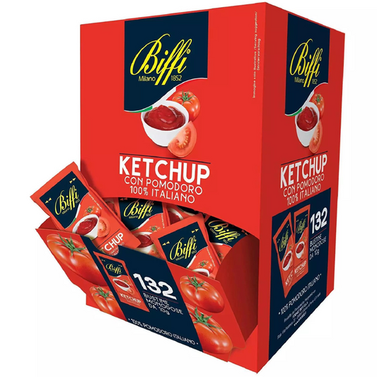 Biffi – Bustine monodose ketchup 10g confezione da 132 pezzi