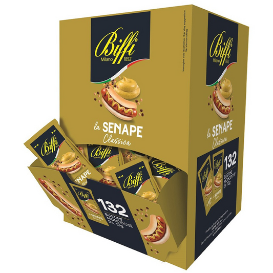 Biffi – Bustine monodose senape 10g confezione da 132 pezzi