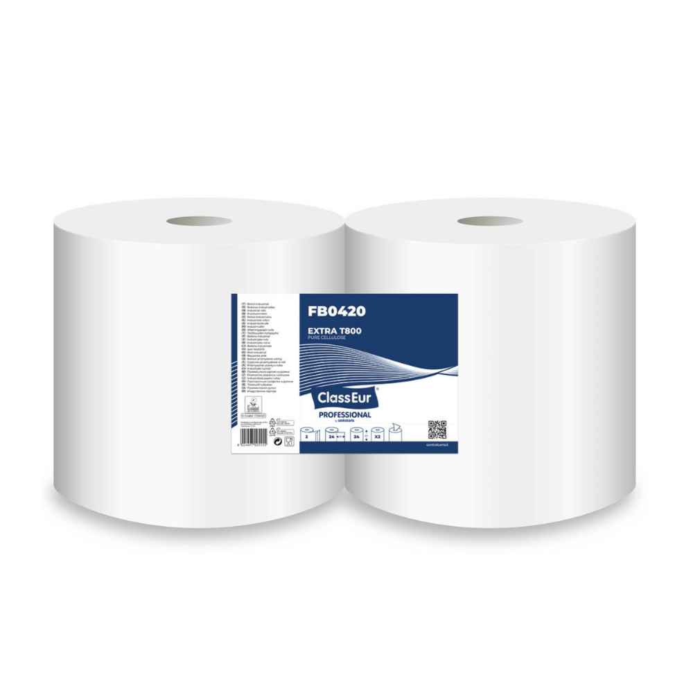 Bobina strong 2 veli 800 strappi - 2 rotoli