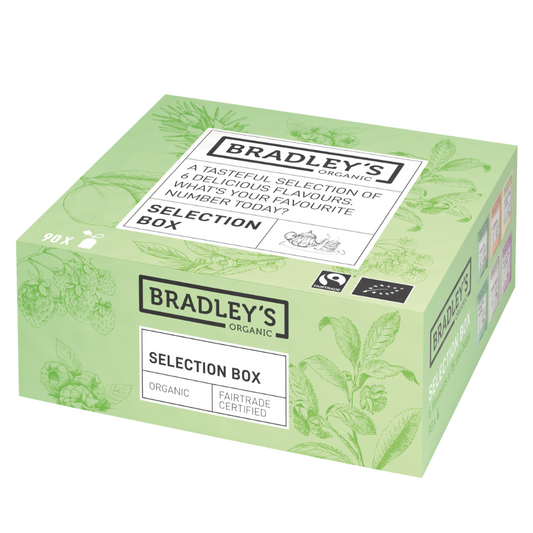 Bradley's - Box Collection, Tè Assortiti 90 bustine compostabili per 6 gusti