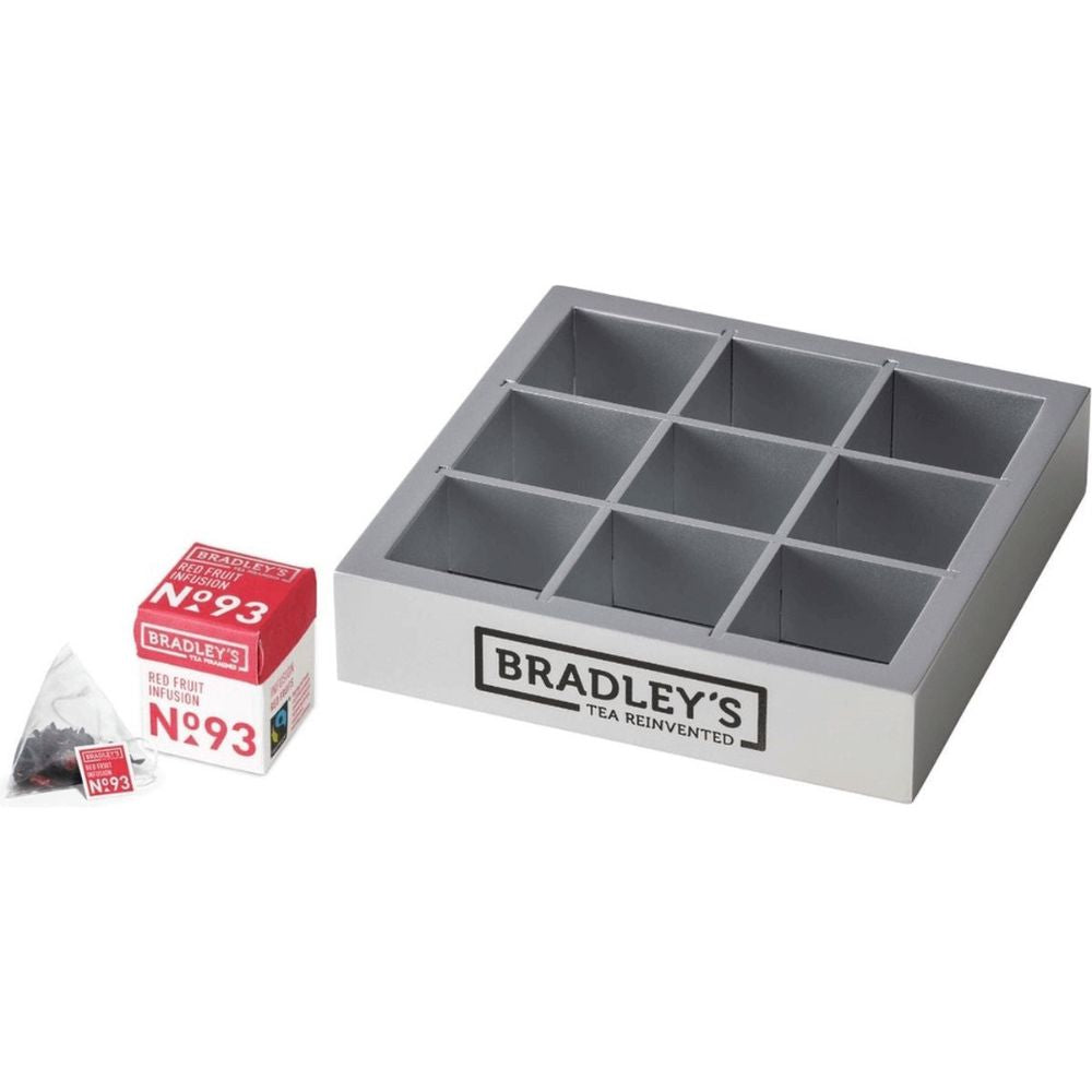 Bradley's - espositore 9 scomparti per tè piramidale