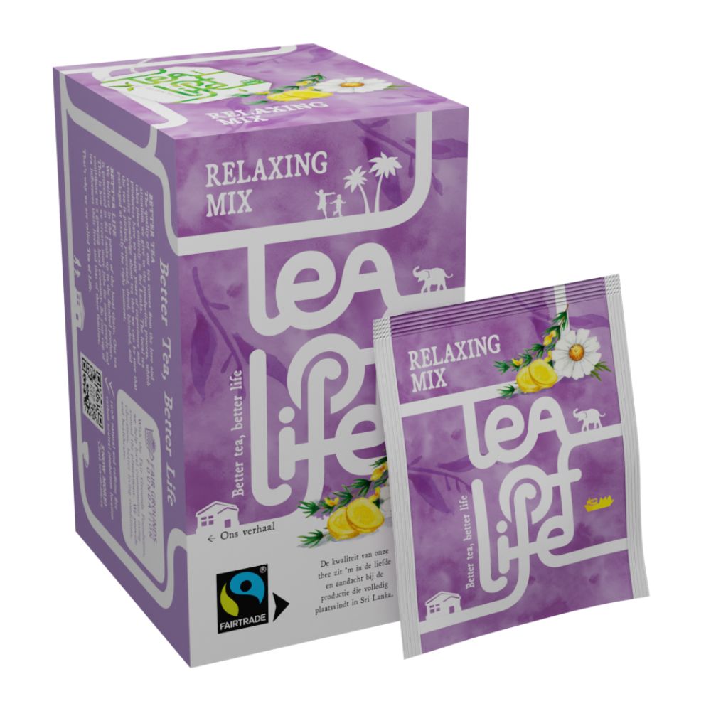 Tea of Life - infuso miscela rilassante BIO 25 bustine