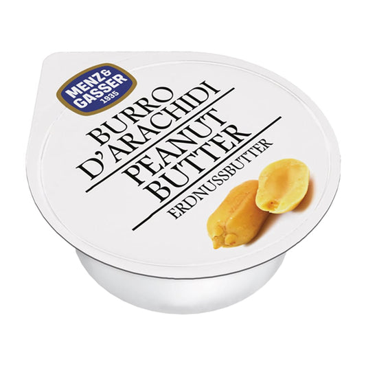 Menz e Gasser - Burro di arachidi monoporzione 14 g confezione da 200 pezzi