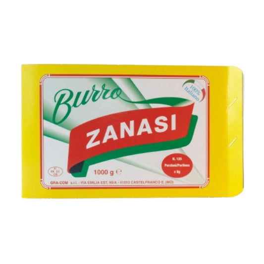 Zanasi - Burro Hotel 8g confezione da 125 Pezzi (1kg)