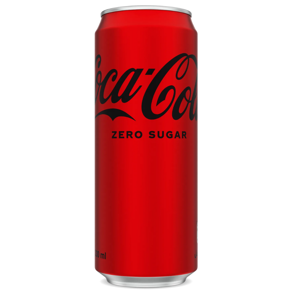 Coca Cola Zero - Bevanda analcolica in lattina Zero zuccheri x 24 lattine
