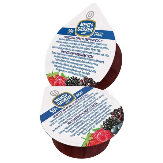 Menz & Gasser - Confettura ai frutti di bosco 25gr per 100 porzioni