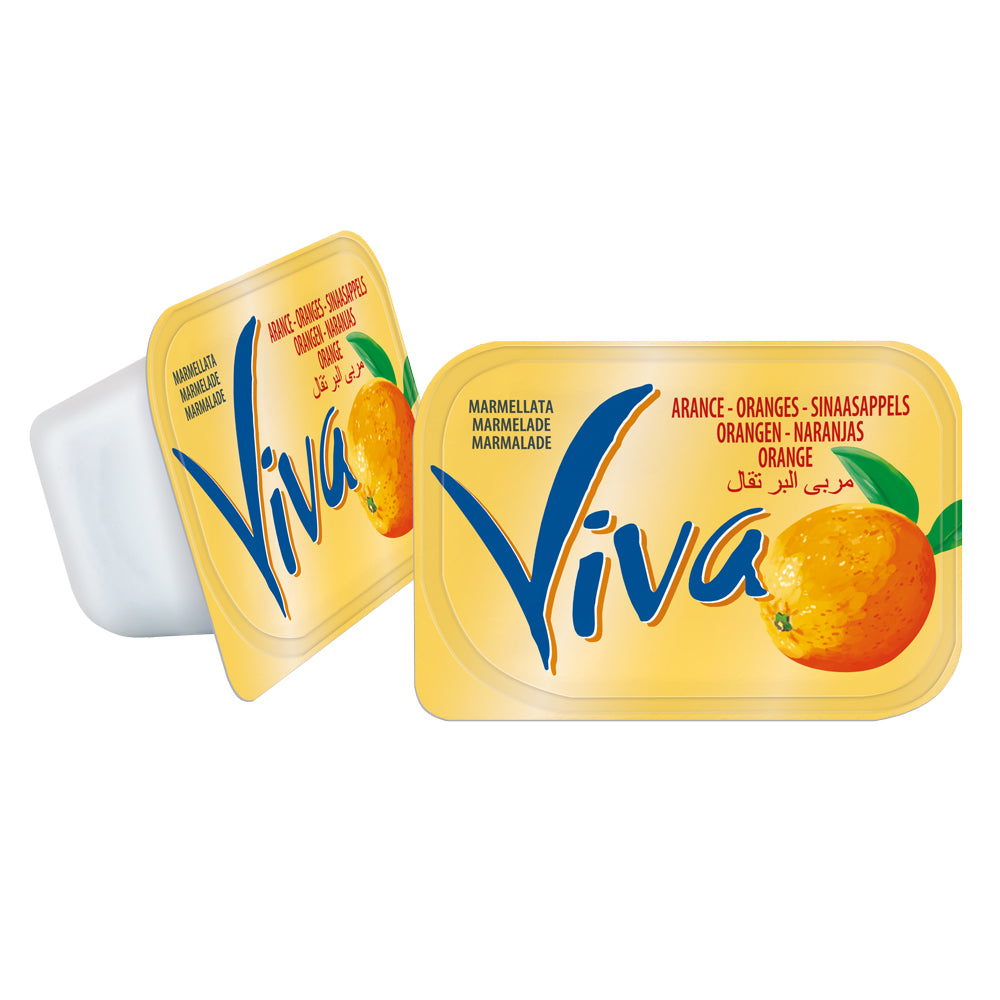 VIVA - Confettura all'arancia - 120 porzioni da 25gr