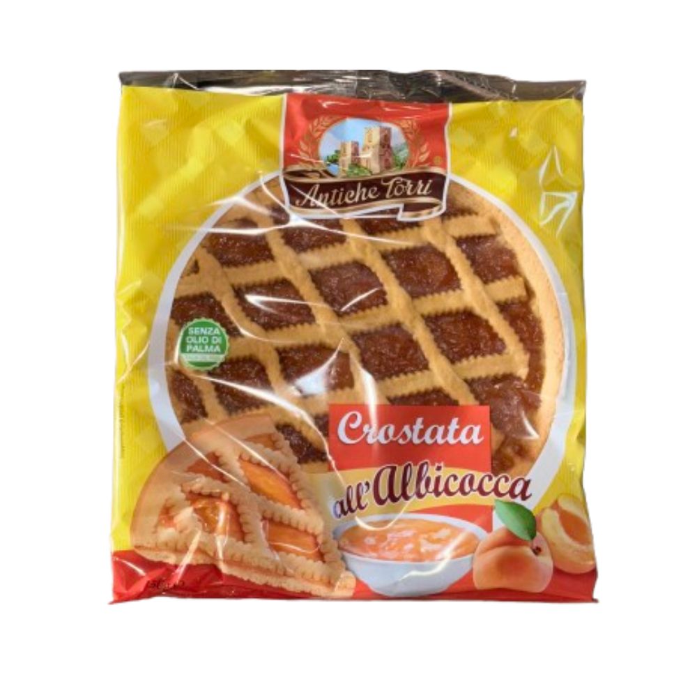 Antiche Torri - Crostata Albicocca da 350gr, 12 pezzi