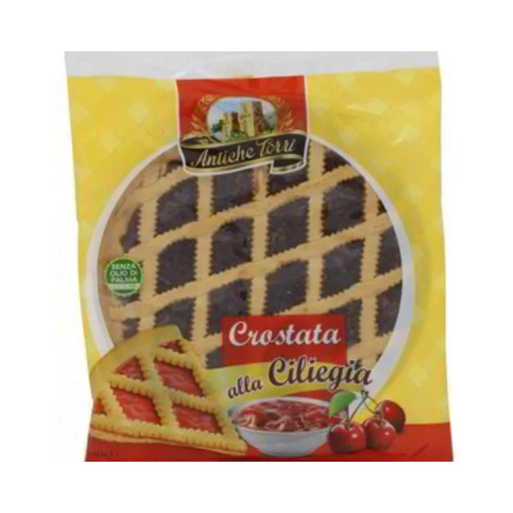 Antiche Torri - Crostata Ciliegia da 350gr, 12 pezzi