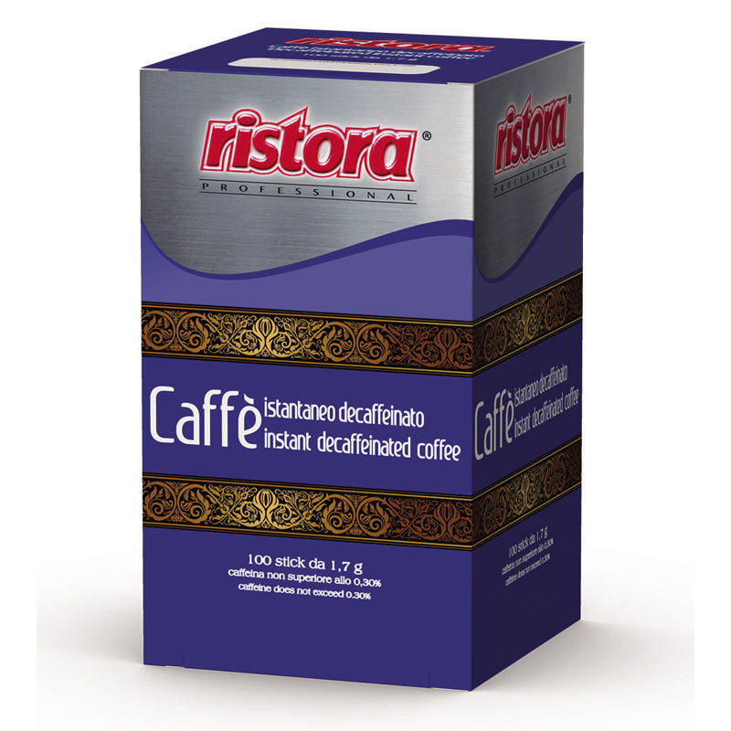 Ristora - Decaffeinato istantaneo 100 stick monodose